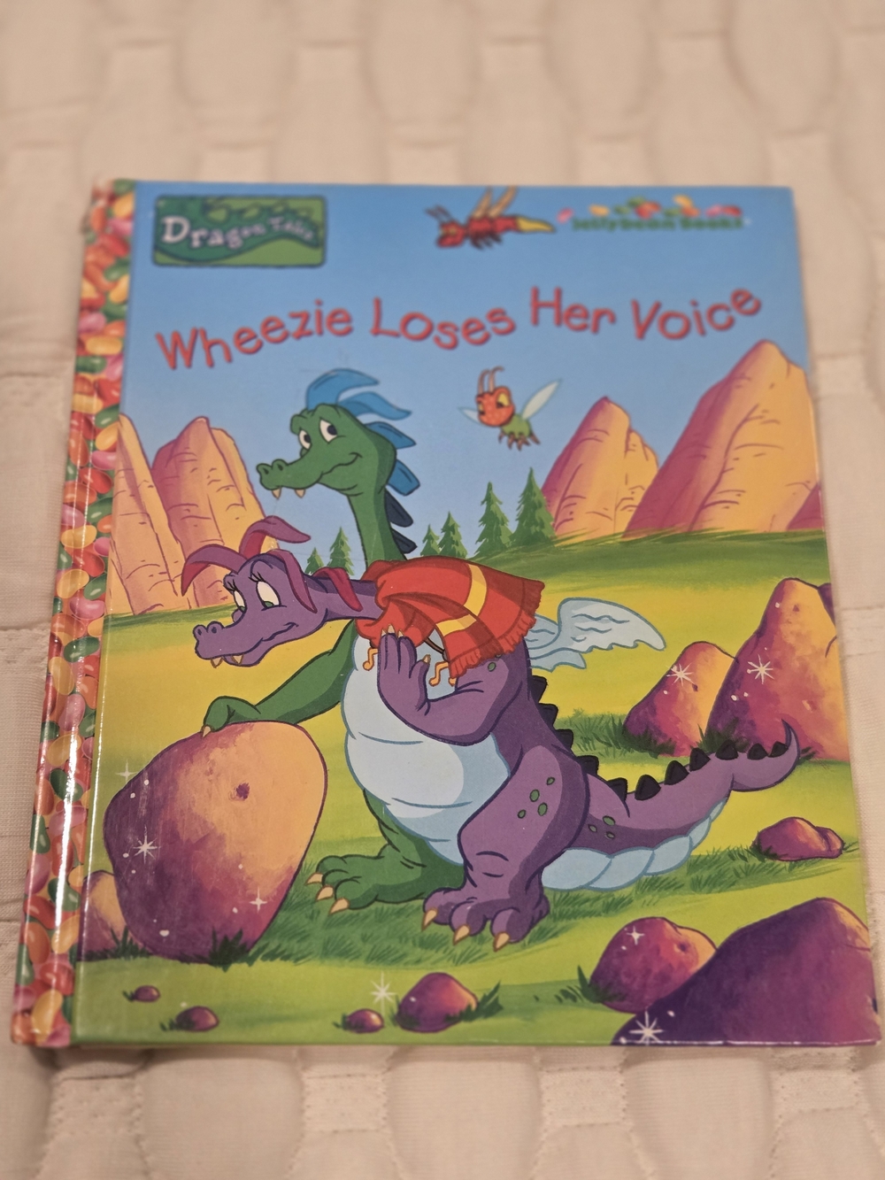 Dragon Tales Random House Jellybean Book Hardback Wheezie Looses Her Voice